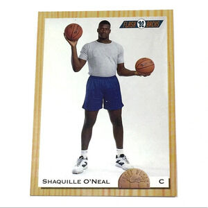 1993 Classic Shaquille O’Neal Rookie Card #104